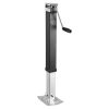 VEVOR Trailer Jack, 8000 lbs Dynamic Load Capacity, Weld-on Pipe-Mount Swivel Trailer Jack with Ergonomic Handle, 15-inch Vertical Travel