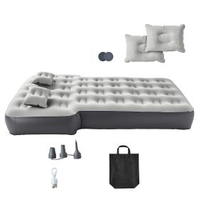 Car Air Mattress, Fits Toyota 4runner, Jeep Wrangler, Inflatable Car Camping Mattress, Flocking Thickened Blow Up Travel Beds