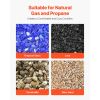 Lava Rocks, 0.8-1.2 inch Fire Stones Lava Rocks For Fire Pit, Reusable Fire Pit Stones Indoor and Outdoor Use
