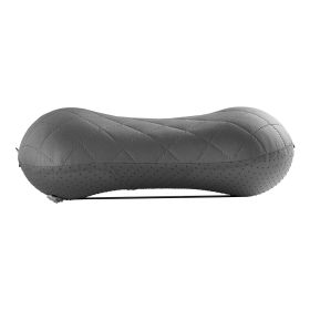 Inflatable Camping Pillow, 5-Inch Thickened Travel Pillow, Soft Backpacking Pillows with Removable & Washable Cover, Storage Bag