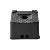 Trailer Jack Block, 6" High Heavy Duty RV Leveling Block with 6000 lbs Capacity, RV Jack Stand, Motorcycle Stand, Stool