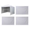 Canopy Sidewalls, Fit for 10 x 10 ft Pop Up Canopy Tent, Tent Side Walls with Waterproof and Sunlight Protection Layer for Outdoor Event Tents
