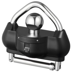 VEVOR Trailer Hitch Lock, Fits for 1-7/8 in, 2 in, 2-5/16 in Couplers, Heavy-Duty Anti-Theft Trailer Ball Lock with 3 Keys, Prying-Resistant