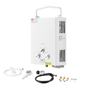 Portable Propane Water Heater, 6L Tankless Outdoor Water Heater, 41000 BTU 1.58 GPM Instant Hot Water