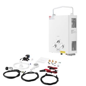 Portable Propane Water Heater, 5L Tankless Outdoor Water Heater, 34000 BTU 1.32 GPM Instant Hot Water