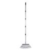 Leaf Rake, 25 Metal Tines, Adjustable Garden Rake for Lawns with 18.3 Inch Wide Head & 36.4-72.8 Inch Long Handle