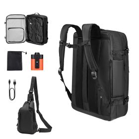 Vacuum Travel Backpack, 80L, Expandable Vacuum Seal Compression Travel Backpack with Pump, with TSA-Approved Lock, Airback Vacpack