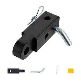 Shackle Hitch Receiver, Fits 2" Receivers, 52900 lbs Breaking Strength, Heavy Duty Towing Accessories with Trailer Hitch Lock Pin for Trucks, Jeeps