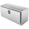 Underbody Truck Box, 36"×17"×18" Pickup Storage Box, Heavy Duty Aluminum Diamond Plate Tool Box with Lock and Keys