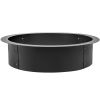 Fire Pit Ring 42-Inch Outer/36-Inch Inner Diameter, Fire Pit Insert 3.0mm Thick Heavy Duty Solid Steel