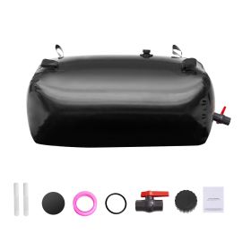 113 L/29.85 Gal Water Storage Bladder, Portable RV Water Tank, 1000D PVC Collapsible Water Storage Containers, Soft Water Bag, Water Bladder