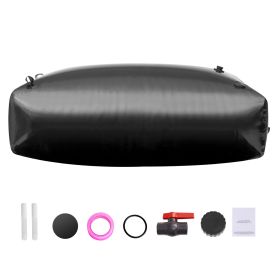 1000L/264 Gallon Water Storage Bladder, RV Water Tank, 1000D PVC Collapsible Water Storage Containers, Large Capacity Soft Water Bag
