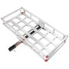 49.4 x 22.4 x 7.1 in Hitch Cargo Carrier, 500lbs Loading Capacity Trailer Hitch Mounted Cargo Basket