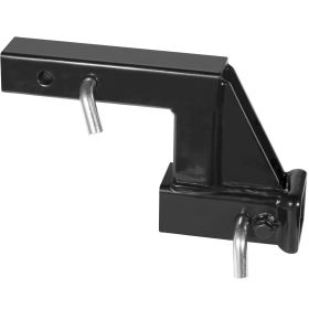 Trailer Hitch Riser, for 2" Receiver with 6" Rise/Drop, Trailer Receiver Hitch Extender Extension Adapter, 7" and 9" Extension Length