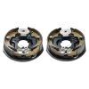 Electric Trailer Brake Assembly, 10" x 2-1/4", 1 Pair Self-Adjusting Electric Brakes Kit for 3500 lbs Axle, 4-Hole Mounting