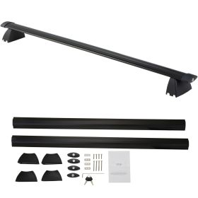 Roof Rack Cross Bars, Compatible with 2011-2021 Jeep Grand Cherokee with Grooved Side Rails, 200lbs Load Capacity, Aluminum Crossbars with Locks