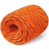 Double Braided Polyester Rope, 3/4 in x 220 ft, 24 Strands, 12700 LBS Breaking Strength Outdoor Rope