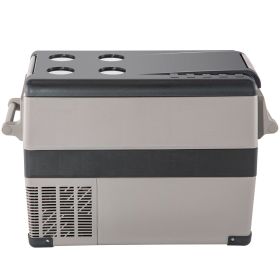 12 Volt Refrigerator, 48 Quart (45L) Fast Cooling Portable Freezer with App Control (-4~68Fahrenheit)