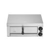 Electric Pizza Oven for Countertops, 12-inch, 1500W, with Temp Control & 0-60 Min Timer, Even Baking Technology & Easy Clean Crumb Tray