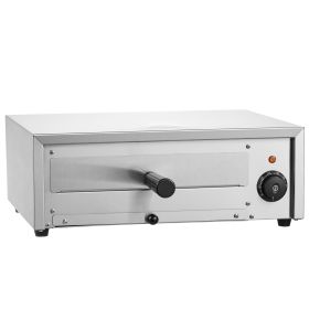 Countertop Electric Pizza Oven, 12-inch, 1500W, 32-572 F Temp Range, Stainless Steel Construction and Easy-to-Clean Crumb Tray