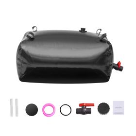 240L/63.4 Gallon Water Storage Bladder, Portable RV Water Tank, 1000D PVC Collapsible Water Storage Containers, Soft Water Storage Bag, Water Bladder