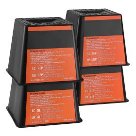 Trailer Jack Block, 6000 lbs Capacity per RV Leveling Block, High-quality Polypropylene RV Camper Stabilizer Blocks