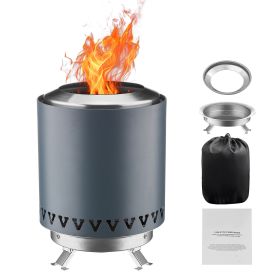 Tabletop Fire Pit, 6 inch Stainless Steel Tabletop Fireplace Indoor Outdoor, Portable Rubbing Alcohol Burner Smores Maker,for Camping