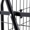 Shopping Cart, Folding Grocery Utility Cart with Swivel Wheels, 90 LBS Large Load Capacity, Heavy Duty Rolling Laundry Basket Butler for Laundry