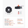 RV Leveling Pads, 4-Pack Rubber Trailer Jack Pads, Each with 5000 lbs Capacity, Jack Stabilizer Pad with Large Surface Area