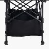 Folding Camping Table, Portable Roll Up Side Tables, Lightweight Aluminum Beach Table with Adjustable Height, Large Storage Bag and Carry Bag