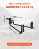 VEVOR Weight Distribution Hitch, 12000 lbs Max Towing & 1200 lbs Max Tongue