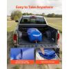 Water Storage Bladder 63.4 Gallon Large Capacity Water Bag, Portable & Collapsible Soft Waters Container