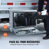 Underbody Truck Box, 24"×14"×16" Pickup Storage Box, Heavy Duty Aluminum Diamond Plate Tool Box with Lock and Keys