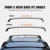 Roof Rack Cross Bars, Compatible with Toyota RAV4 2020-2023, 160lbs Load Capacity, Aluminum Anti-Rust Crossbars with Locks