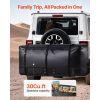 Hitch Cargo Carrier Bag, Waterproof 840D PVC, 60.24 x 24.02 x 35.94 in (30 Cubic Feet)