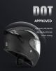 VEVOR Motorcycle Helmet, Modular, Adult Motocross Dirt Bike Helmet with Large Clear Visor