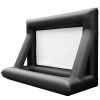 Inflatable Movie Screen 24FT Inflatable Projector Screen for outside with 360W Air Blower Inflatable Screen Oxford Fabric Material Blow Up Screen for