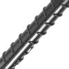 Rebar Stakes, 16-Inch, Heavy-Duty 0.45 in Diameter, Straight Galvanized Steel Ground Anchors with Chisel Point End & Rust-Resistant Coating