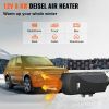 8KW Diesel Air Heater Muffler Diesel Heater 12V Remote Control Diesel Parking Heater with LCD Switch for Car Trucks Motorhome Boat and Bus