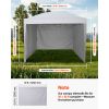 Canopy Sidewalls, Fit for 10 x 10 ft Pop Up Canopy Tent, Tent Side Walls with Waterproof and Sunlight Protection Layer for Outdoor Event Tents