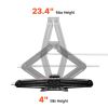 6500 lbs RV Scissor Jacks, 4-23.4 in RV Stabilizer Leveling Scissor Jacks, Set of 2, Heavy Duty Stabilizer Jack with Crank Handle