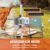 Upgrade Rotisserie Grill, 35 Inch 90 Lbs Capacity, BBQ Whole Pig Lamb Goat Charcoal Spit Grill