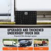 Underbody Truck Box, 48" x 17" x 18" Pickup Storage Box, Heavy Duty Aluminum Diamond Plate Tool Box with Lock and Keys