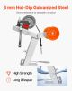 VEVOR Boat Trailer Winch Stand with Roller, 1200 lbs Winch & 2 in x 25 ft Winch Strap
