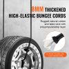 12 Piece Bungee Cords with A3 Steel Hooks, 32 Inch Heavy Duty Bungee Straps, 8 mm Elastic Bungee Ropes Set for Camping, Tarps, Motorcycle