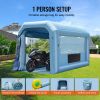 Inflatable Paint Booth, 13.1 x 9.8 x 9 ft Inflatable Spray Booth, with 750W Powerful Blower and Air Filter System