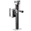 Trailer Jack, 2500 lbs Dynamic Load Capacity, Heavy Duty Swivel Bolt-on Trailer Jack with Ergonomic Handle, 15-inch Vertical Travel, Suitable for RV