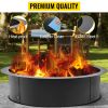 Fire Pit Ring 42-Inch Outer/36-Inch Inner Diameter, Fire Pit Insert 3.0mm Thick Heavy Duty Solid Steel
