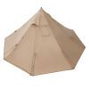 Hot Tent for 2 Persons, Portable Winter Tipi Tent with Stove Jack, Waterproof Canvas Camping Tents