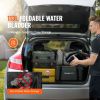 113 L/29.85 Gal Water Storage Bladder, Portable RV Water Tank, 1000D PVC Collapsible Water Storage Containers, Soft Water Bag, Water Bladder